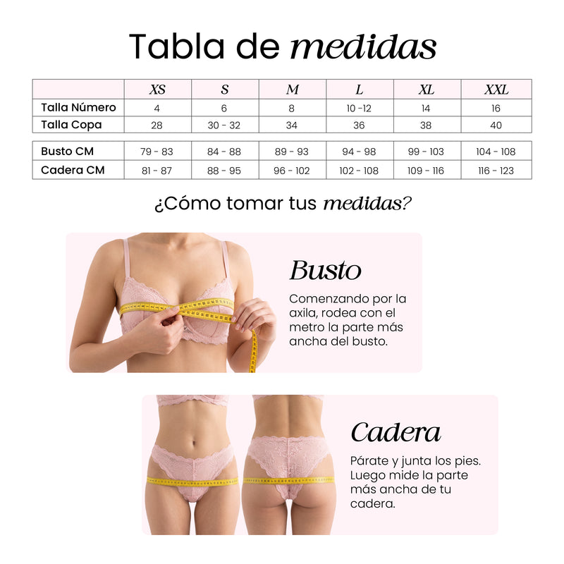 Tabla de medidas
