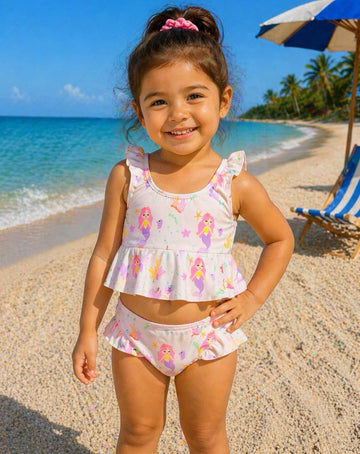 Bikini para Niñas Sirena
