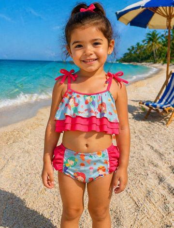 Bikini para Niñas Sirenitas